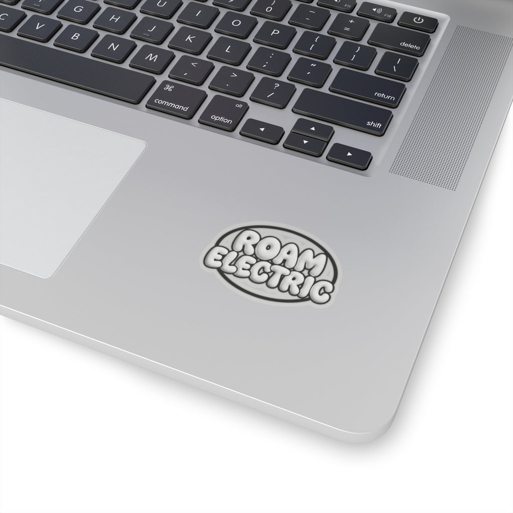 Roam Electric Bubble Letter Kiss-Cut Sticker