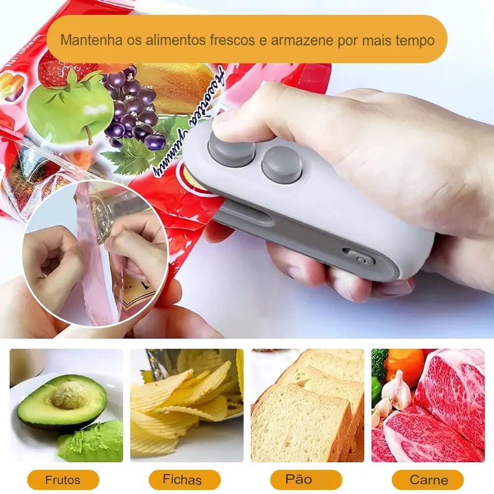 Portable Mini Heat Sealer & Bag Opener