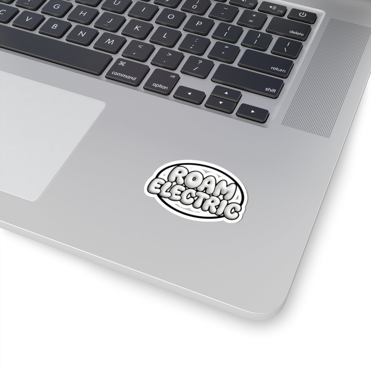 Roam Electric Bubble Letter Kiss-Cut Sticker
