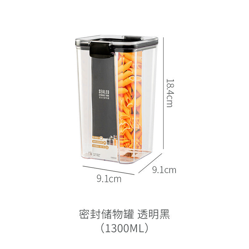 Snap-On Airtight Kitchen Storage Jar