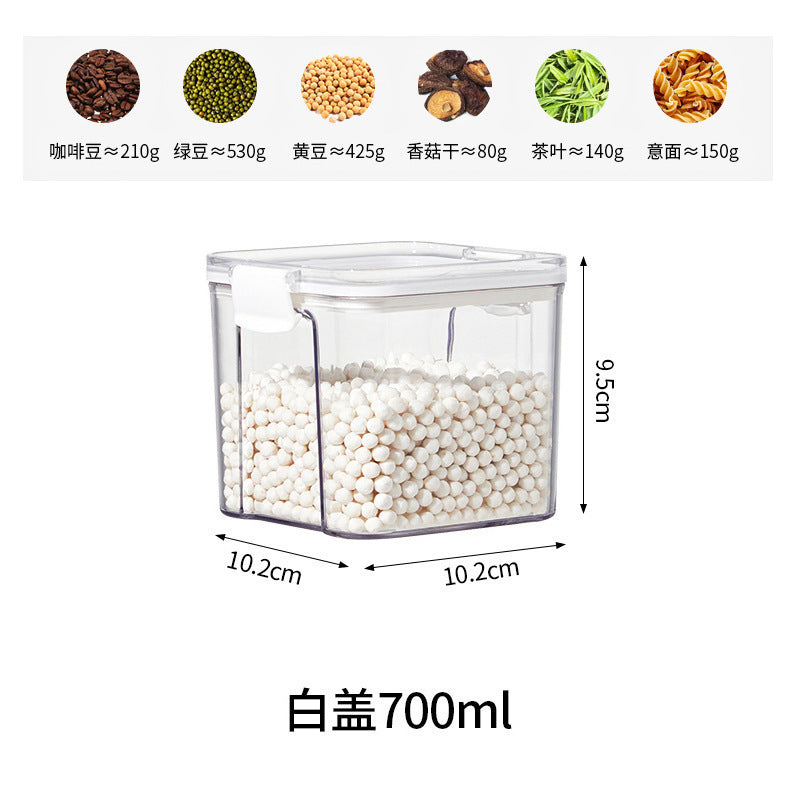Snap-On Airtight Kitchen Storage Jar
