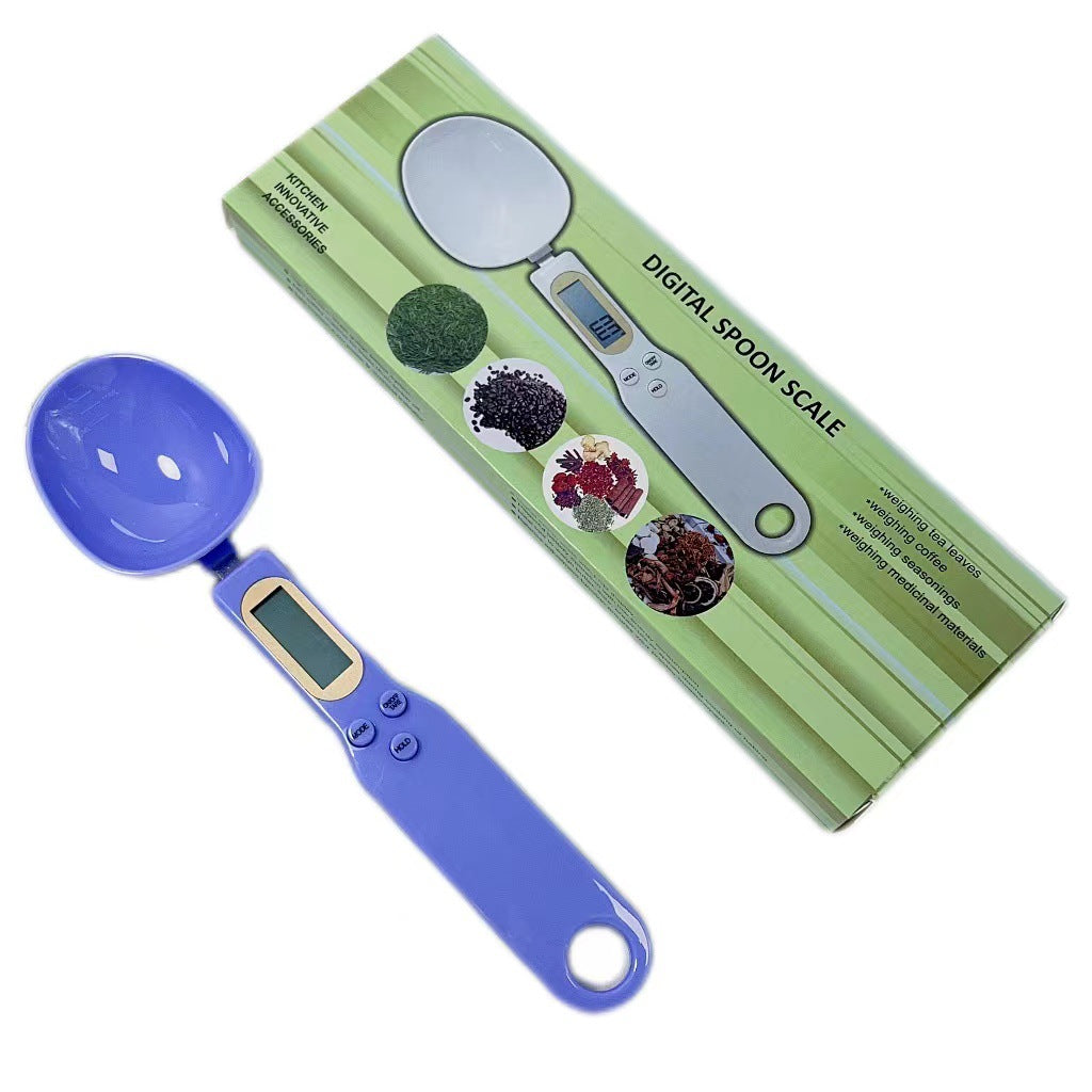 Household electronic spoon scale