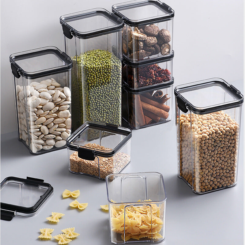 Snap-On Airtight Kitchen Storage Jar