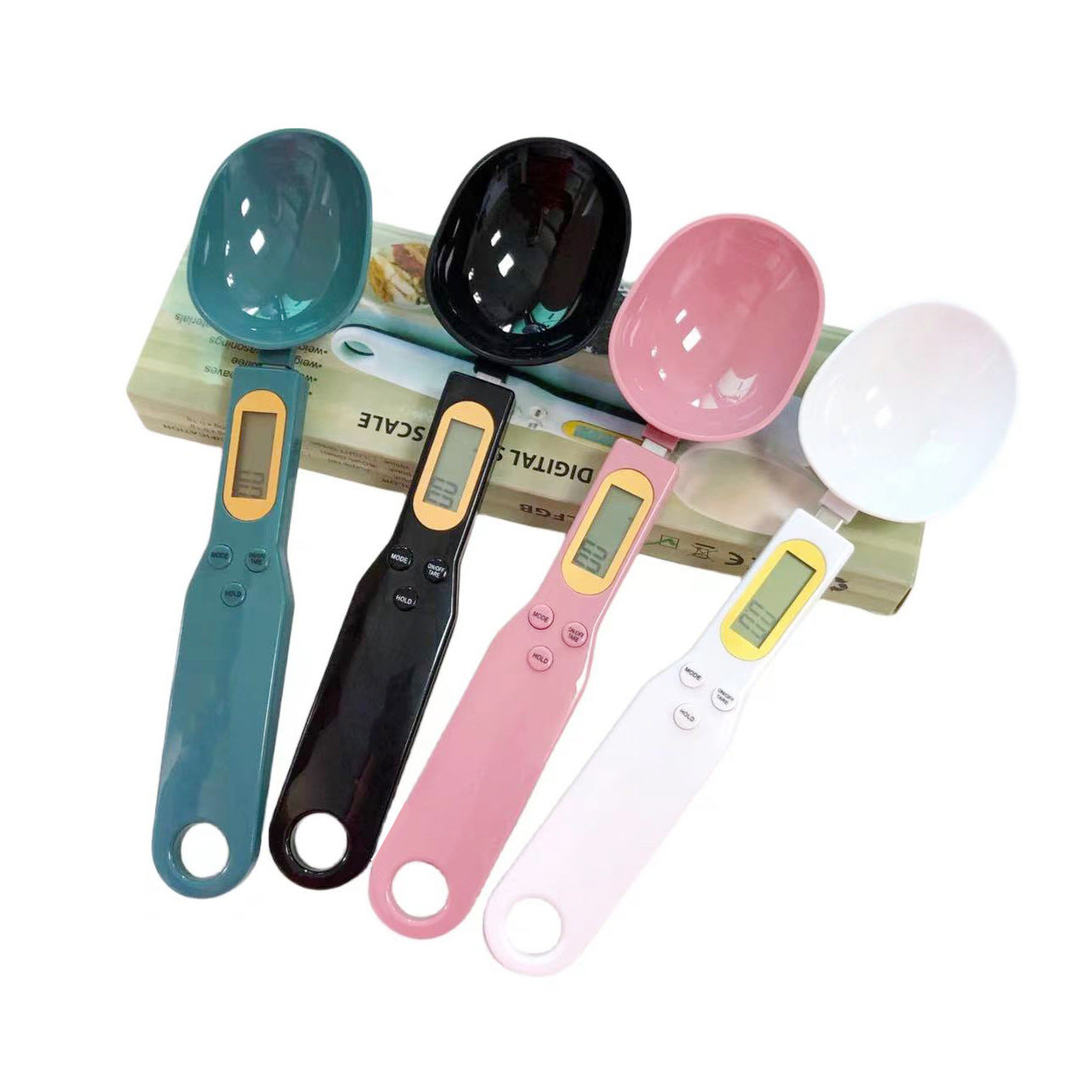Household electronic spoon scale