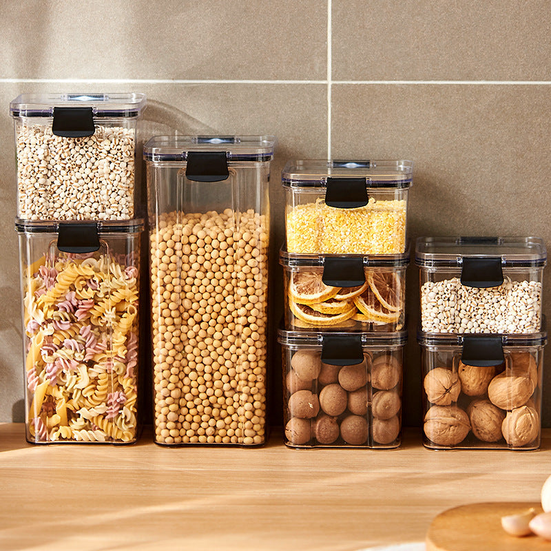 Snap-On Airtight Kitchen Storage Jar