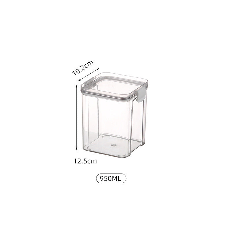 Snap-On Airtight Kitchen Storage Jar
