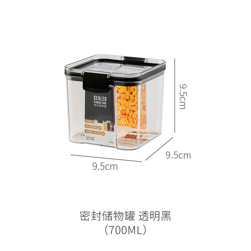 Snap-On Airtight Kitchen Storage Jar