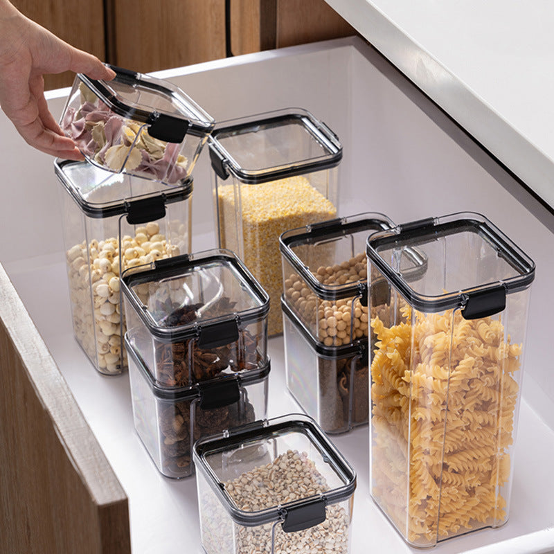 Snap-On Airtight Kitchen Storage Jar