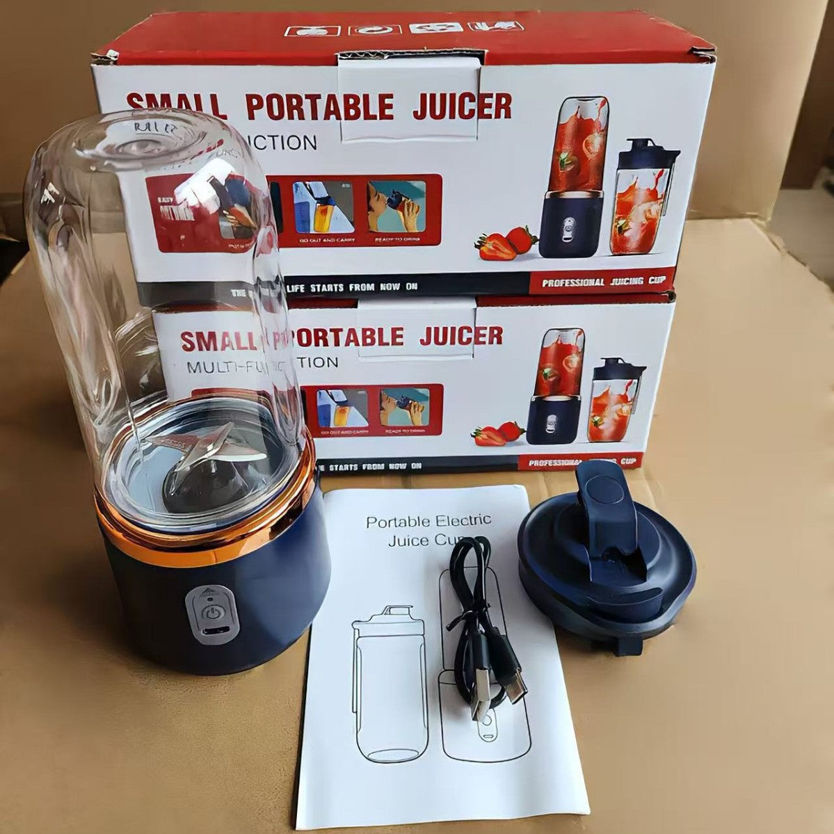 Portable Rechargeable Mini Juice Blender