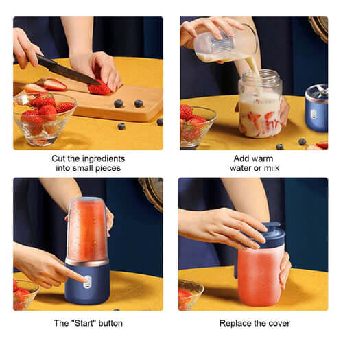 High Quality Twin Gear Portable Juice Blender connors cooking products