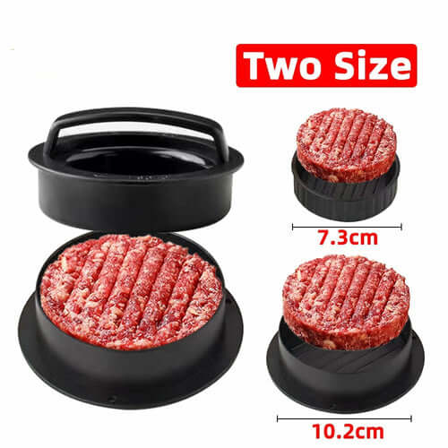 Round Hamburger Meat Press Maker connors cooking products