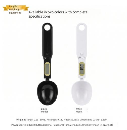 Digital Kitchen Spoon Scale with LCD Display