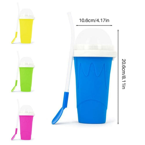 Slushy Maker Portable Travel Ice Cup Homemade Freeze Drinks Cup useful products co