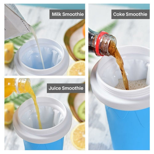 Slushy Maker Portable Travel Ice Cup Homemade Freeze Drinks Cup useful products co