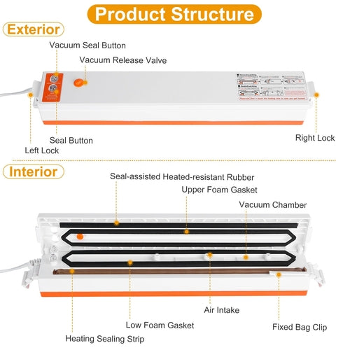 Electric Vacuum Sealer Machine