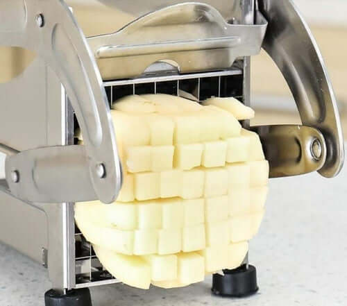 Stainless Steel French Fries and Potato Cutter with 2 Different Blades connors cooking products