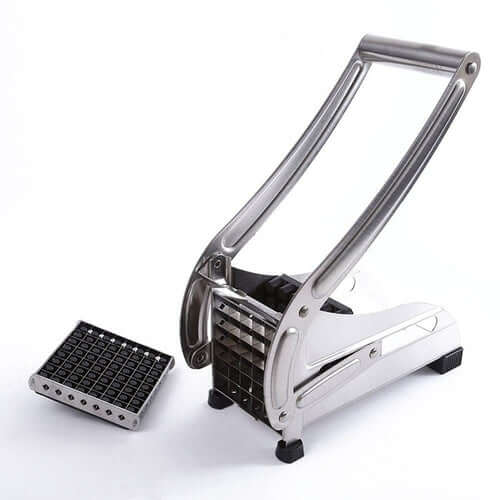 Stainless Steel French Fries and Potato Cutter with 2 Different Blades connors cooking products