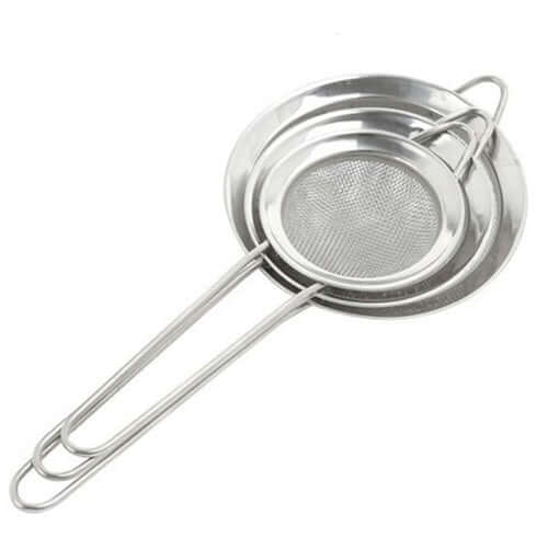 Stainless Steel 3 in 1 Liquid Colanders Set connors cooking products